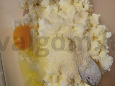 Varškė su bananais Žingsnis 1