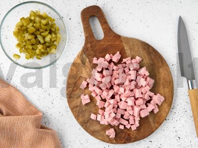 Olivje pagal sovietų receptą Žingsnis 3