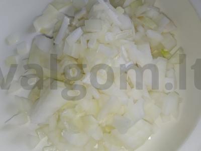 Sriuba su grikių kruopomis ant jautienos kaulų Žingsnis 3