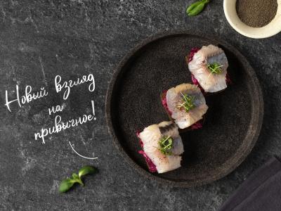 Sumuštiniai su silke ir burokėliais pagrindine nuotrauka