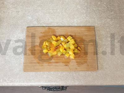 Avižinė košė su persiku ir avietėmis Žingsnis 2