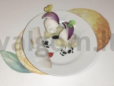 Užkandis „Raudoni burės rusiškai“ Žingsnis 4