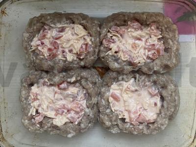 Faršo lizdai orkaitėje Žingsnis 10