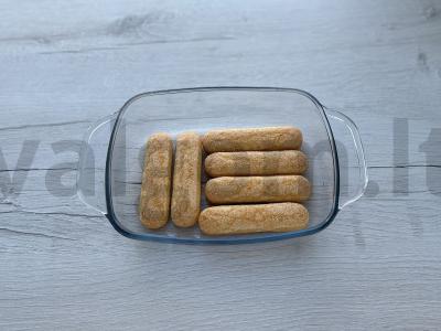 Mandarinų tiramisu Žingsnis 5