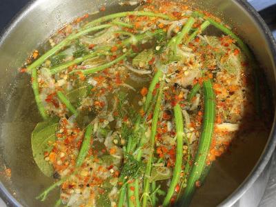 Koldūnai su elniena ir spanguolių padažu Žingsnis 15