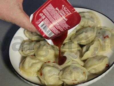 Koldūnai su elniena ir spanguolių padažu Žingsnis 16