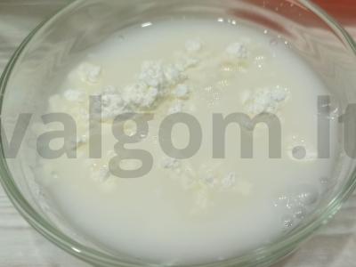 Raudonųjų serbentų ir aviečių kisielius Žingsnis 3