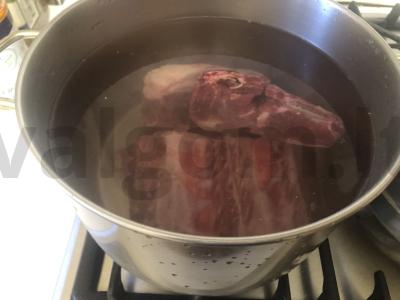 Sriuba su namine makaronais ir jautiena Žingsnis 2