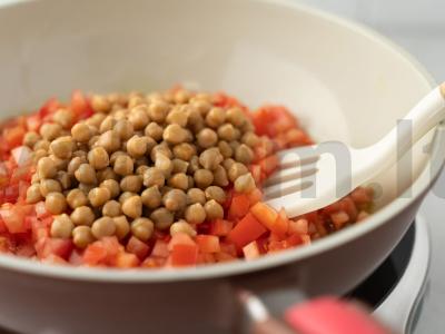 Kari iš avinžirnių Žingsnis 4