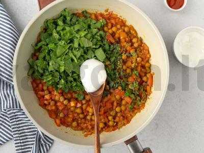 Kari iš avinžirnių Žingsnis 5