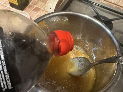 Kiaulienos šonkauliai su medaus-garstyčių glazūra Žingsnis 7