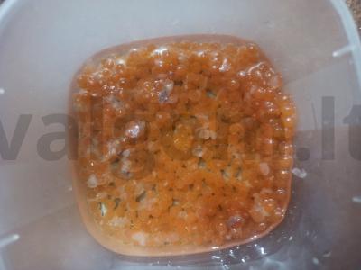 Raudonosios ikros paruošimas Žingsnis 4