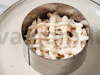 Salotas „Venecija“ su džiovintais abrikosais Žingsnis 6