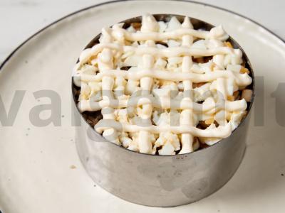 Salotas „Venecija“ su džiovintais abrikosais Žingsnis 8