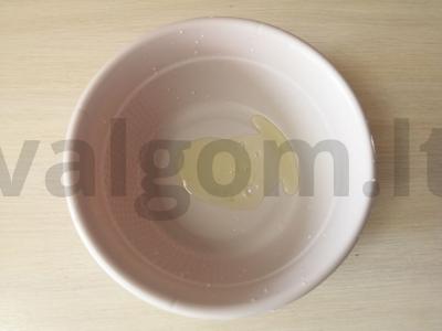 Blynai su aguonomis ant vandens Žingsnis 1