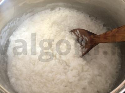 Ryžių košė su morkomis migdolų piene Žingsnis 3