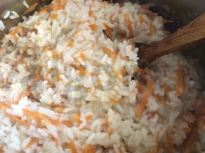 Ryžių košė su morkomis migdolų piene Žingsnis 9