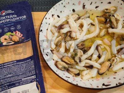 Funchosa su jūros gėrybėmis Žingsnis 5