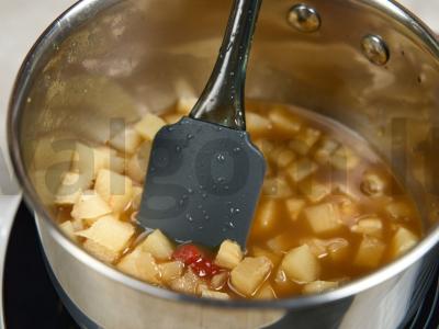 Rūgščiai saldus padažas mėsai Žingsnis 3