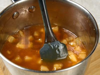 Rūgščiai saldus padažas mėsai Žingsnis 5