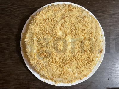 Švelnus „Medovikas“ su grietinės kremu pagrindine nuotrauka