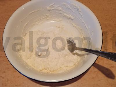 Ricottos su manų kruopomis ir graikišku jogurtu Žingsnis 6