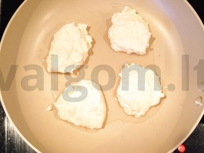 Ricottos su manų kruopomis ir graikišku jogurtu Žingsnis 7