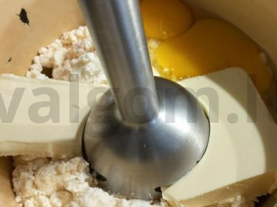 Namų minkštas sūris Žingsnis 1