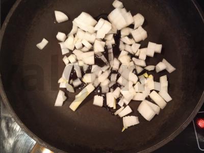 Bulvių-grybų apkepas su bekonu Žingsnis 2