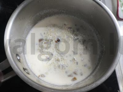 Kvietinė košė su džiovintais vaisiais Žingsnis 5