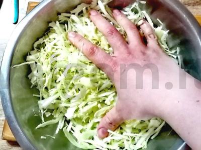 Salotas su marinuotais pievagrybiais Žingsnis 1