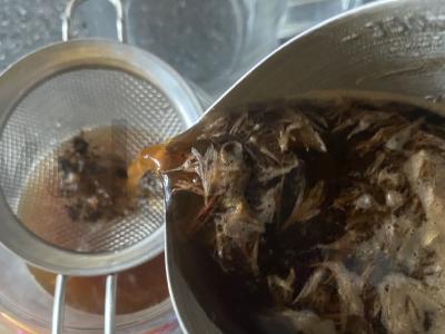 Kava su gvazdikėliais ir levandomis Žingsnis 4