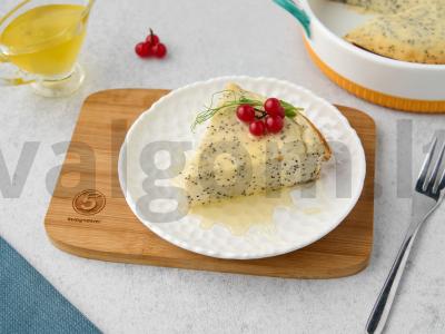 Varškės apkepas su aguonomis pagrindine nuotrauka