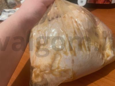 Grilio vištiena oro grilyje Žingsnis 2