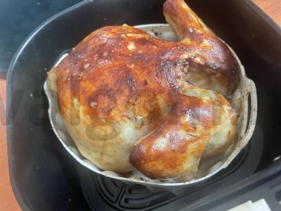 Grilio vištiena oro grilyje Žingsnis 4