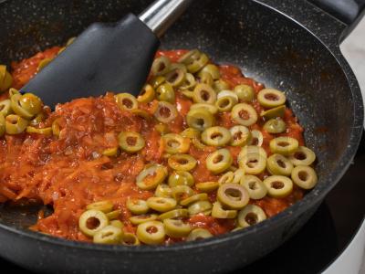 Sriuba su alyvuogėmis Žingsnis 5