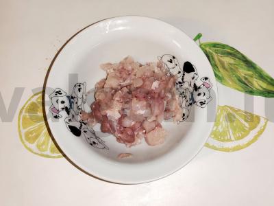 Kotletai su dešrainiu ir vištienos filė Žingsnis 3