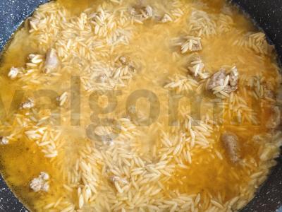 Rizoni su kalakutiena Žingsnis 3