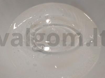 Vegetariški blynai su mineraliniu vandeniu ir kokosų vanilinu Žingsnis 2