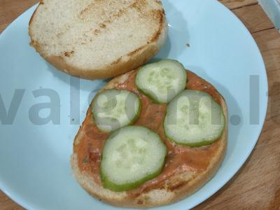 Sotūs naminis burgeris su jautienos kotletu Žingsnis 6