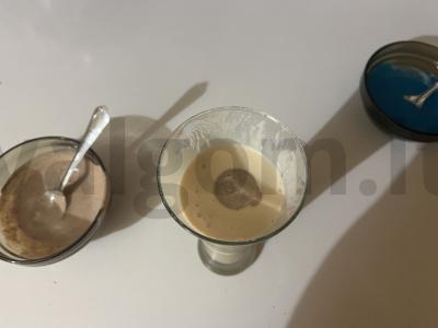 Vaikiškas pieno kokteilis su raugintu pienu „Ažūrinis“ Žingsnis 8