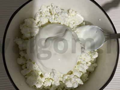 Sūrio užkandžiai pusryčiams Žingsnis 1