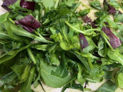 Salotos su tunu, avokadu ir pomidorais pelati Žingsnis 3