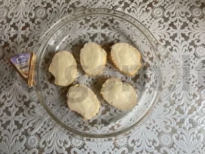 Brusketa „Antol“ su agurkais ir bekonu Žingsnis 2