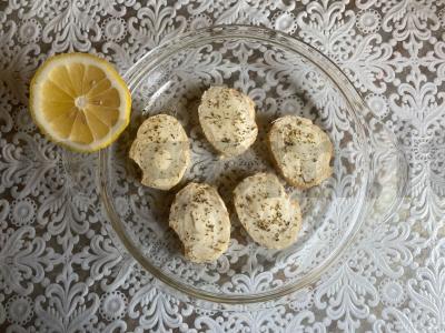 Brusketa „Antol“ su agurkais ir bekonu Žingsnis 5