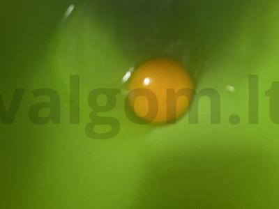 Pūsti blynai su pienu ir tirpintu sviestu Žingsnis 1