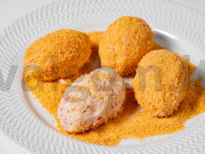 Krabų lazdelės kotletai Žingsnis 3