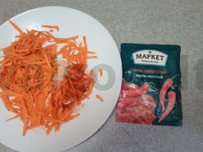 Spring rolls su karališkomis krevetėmis Žingsnis 3