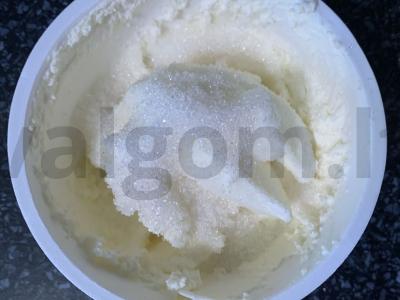 Mandarinų ir sausainių desertas su varškės kremu Žingsnis 3