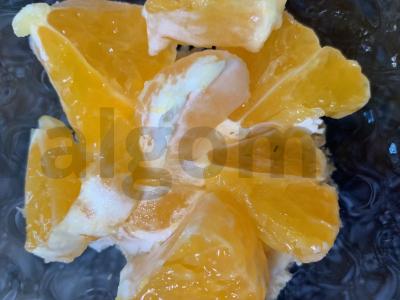 Mandarinų ir sausainių desertas su varškės kremu Žingsnis 5